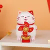 Enfeite Maneki-neko Fofo Personalizado de Fábrica Artesanato em Resina Gatinho Desenho Animado Decoração de Mesa Presente Festivo