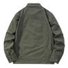 2021 Nueva moda para hombre Primavera y Otoño solapa casual para hombre multi-bolsillo chaqueta de moda top 2676