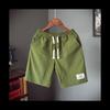 Pantalones Cortos de Algodón y Lino para Hombre Tallas Grandes Estilo Japonés Holgados de Longitud Media para Personas Gorditas Pantalones Finos Casuales para la Playa