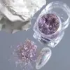 Arte de Unhas Transfronteiriça Pó Aurora Opalino Lantejoulas Glitter Joias de Unha Pó Polarizado Yunjin Pacote Misto Super Brilhante