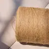 Corda de Cânhamo Popular de Três Fios Transfronteiriça para Amarrar, Corda de Tecelagem Feita à Mão, Etiqueta para Estrutura de Escalada de Gato DIY, Corda de Cânhamo Colorida Fina e Grossa