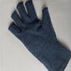 C Guantes Protectores de Presión Transfronterizos de Medio Dedo Entrenamiento de Rehabilitación Antideslizantes Transpirables Cáñamo Gris Guantes de Pegamento de Medio Dedo