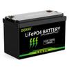 Batería de fosfato de hierro y litio de 12 V almacenamiento de energía fotovoltaica RV vehículo eléctrico potencia LiFePO4 plomo-ácido a batería de litio