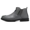Nuevas botas Martin de otoño para hombre zapatos de cuero retro botas de cuero británicas zapatos casuales de caña alta para hombre botas cortas botas de trabajo moda