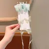 Cadena de mariposa para el pelo cadena de clip para el pelo cadena de flor para el pelo clip para el pelo súper de hada lindo mariposa rosa un par para niños