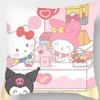 Decoración de Dormitorio Infantil de Dibujos Animados Funda de Almohada Rosa de Hello Kitty Cojines de Sofá Soportes Personalización