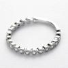 Anel de prata s925 wish alta venda Anel fino de diamante feminino versátil Moda anel de dedo da cauda simples anel de dedo pequeno com zircônia comércio exterior Atacado