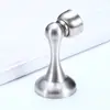 Topes de Puerta de Acero Inoxidable con Fuerte Fuerza Magnética, Bloqueadores de Puerta Montados en Pared y Suelo para Puertas Interiores, Puertas de Madera, Puertas de Baño, Dispositivo Anticolisión