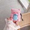 Funda Protectora de Silicona Creativa para AirPods de Segunda Generación para Audífonos Inalámbricos Bluetooth de Segunda Generación de Apple, Funda Suave Linda de Dibujos Animados