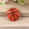 Parche Plano de Pelota Deportiva Grande de Resina Fútbol Baloncesto Accesorios de Resina Joyería Creativa DIY Accesorios para Pendientes