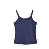 Camisola de Algodón Acanalado para Mujer 2026 con Hermoso Diseño en la Espalda, Nuevo Estilo de Verano, Tirantes Finos Elásticos, Corte Ajustado