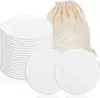 Algodones Desmaquillantes de Fibra de Bambú Algodones Desmaquillantes de Algodón de Bambú Algodón Desmaquillante de Carbón de Bambú Algodón Desmaquillante Reutilizable de Algodón Orgánico Fábrica