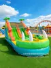 Grande Combinação de Escorregador Inflável para Piscina Outdoor de Verão Escalada Piscina de Água Castelo de Parque Aquático Escorregador Aquático
