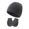 Conjunto de Gorro y Manoplas para Bebé Gorro para Recién Nacidos para Niños Niñas Gorro de Algodón para Bebés