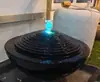 Fuente de Lavabo de Piedra Esculpida Paisaje Fuente de Manantial de Piedra para Exteriores Rocío Estilo Japonés Estanque de Agua Patio Paisaje Seco Lavabo de Piedra