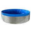 Lámina Galvanizada Espesada Lona Estanque de Peces Alta Densidad Piscicultura Tanque de Agua Especial Gran Terreno Agrícola Resistente a la Sequía Embalse de Riego
