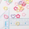 DIY Tela Doble Cara Recorte Corazón Estrella de Cinco Puntas Bidimensional Ropa Bolsas Funda de Teléfono Móvil Accesorios Decorativos Mayoreo