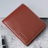 Billetera Corta para Hombre con Cremallera Billetera Horizontal para Hombre Ultradelgada Estudiante 80% de Descuento Billetera Venta al por Mayor de Fábrica