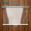 Gabinete con Cortina de Viento para Supermercado de Mercado Nocturno, Vitrina con Cortina Nocturna, Gabinete Frío con Cortina Desplegable, Cortina Transparente Enrollable, Cortina Retráctil Automática Tipo Enrollar-Tirar