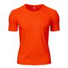 Camiseta de manga corta con cuello redondo, secado rápido, para maratón y fitness, talla asiática, para hombre y mujer, de gran venta, con comercio exterior transfronterizo TK 2025