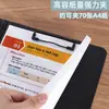 Carpeta Kangbai A4 de Espuma de PP Engrosada para Estudiantes, Oficina y Reuniones, Portapapeles Multifuncional de Doble Cara, Tablero de Notas, Clip para Pedidos