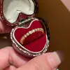 Anel Colmeia Inteiro de Diamante em Prata Esterlina S925, Anel Empilhável para Dedo Indicador, Design de Nicho, Luxo Leve, Sensação de Alta Qualidade, Estilo Elegante