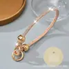 Lanyard de Pedrería de Lujo para Teléfono Móvil Cadena Corta para Teléfono Móvil Colgante de Cadena para Bolso Correa Colgante para Bolso Cuerda para Teléfono Móvil
