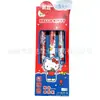 Yuemu Genuino Hello Kitty Edición Limitada Roja y Azul Bolígrafo de Gel Retráctil Jt829 para Estudiantes de Primaria St Bolígrafo de Secado Rápido para Exámenes Negro