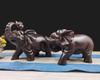 Rosewood elefante ornamentos auspiciosos sorte elefante decoração casa aquecimento nova casa abertura artesanato presente madeira escultura elefante atacado