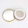 Tapa de hojalata Tapa metálica para vela Tapa hermética para olla de cerámica Empaque de sellado Tapa metálica para vaso de vela Tapa de aleación colorida Boca de 80