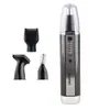 Recortador de vello nasal eléctrico transfronterizo KM-6630 al por mayor set multifuncional recargable 4 en 1 recortador de vello nasal