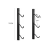 Portaesquís para Snowboard Estante de Pie para Snowboard Soporte de Rack para Monopatín de Tabla Única Estante de Almacenamiento para Doble Tabla Estante de Pared