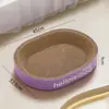 Nido Tablero Rascador para Gatos de Sisal, Resistente al Desgaste y que No Suelta Pelo, Tablero Rascador Redondo Extra Grande de una Pieza, Recipiente Nido para Gatos, Cuerda de Cáñamo que No Se Puede Rascar