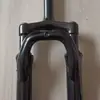 Horquilla Frontal Eléctrica con Amortiguación para Bicicleta, con Resorte para Frenos de Disco, Bicicleta de Amortiguación de Velocidad Variable sin Desviador, Amortiguación para Montar