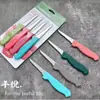 Cuchillo de fruta de acero inoxidable pelador de frutas y verduras cuchillo multifuncional para el hogar fábrica de cuchillos de fruta en stock al por mayor