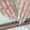 Celebridad de Internet Nuevo Arte de Uñas Cinta Camelia Producto Terminado Montón Bola de Diamante Perla Lindo Dulce Estilo Decoración de Uñas Venta al por Mayor