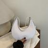 Bolso Sobaco Versátil Coreano Pequeño Trendy 2025 Invierno Hombro Cruzado Estudiante Bolso Dumpling Bolso de Mujer de Alto Valor