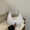Bolso de Mano Sencillo Portátil Transfronterizo Primavera y Verano Bolso de Hombro Único Bolso Baguette de Nicho Bolso Cruzado para Mujer 2025 Nuevo Bolso de Media Luna