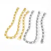 Novo Colar de Corrente Redonda Emendada com Pérola Artificial Cravejado de Diamantes, Acessórios Retro Artísticos Unissex com Diamantes Completos Atacado