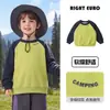 Sudadera de cuello redondo para niños europeos derecha 2026 Otoño Ropa nueva Ropa para niños Niños Bebé Niño pequeño Estilo Primavera y Otoño Top Tendencia