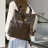 Mochila grande de alta gama vintage para mujer 2026 nueva mochila estilo universitario primavera-verano mochila escolar para estudiante