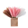 Flor falsa pequeña, individual, brillante, pampas, caña, INS, simulación de viento, decoración floral para el hogar, boda, venta al por mayor, PJ1141