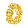 Pingente de cobre micro incrustado pingente de ouro antigo contas de gota de óleo contas de transferência diy com contas acessórios ocos fábrica de contas atacado