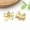 Kit de Materiales para Joyería DIY Colgante de Acero Inoxidable Dorado con Lazo Estilo Lujo de Nicho - Collar Pendientes Pulsera