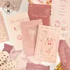 Paquete de Materiales Serie Yu Xian Meow and Sweet Time Tema Gato Base para Diario Materiales DIY 20 Hojas 4 Estilos