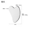 Raspador Gua Sha de Aço Inoxidável 304 Ferramenta de Beleza Facial Bastão Raspador para Massagem nos Olhos Raspador Universal para Massagem Facial em Todo o Corpo