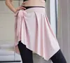 Pantalones de Yoga con Falda Cubre para Evitar la Vergüenza, Falda Pequeña para Deportes y Fitness, Falda de una Pieza que Cubre el Trasero para Correr, Venta al por Mayor