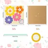 Nuevo traje de tarjeta de felicitación de flores fragantes DIY para vacaciones transfronterizas, kit de manualidades para ramo, ramo DIY casero, pequeños regalos