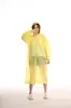 Impermeable portátil para niños, engrosado, especial para la escuela, impermeable, transparente, no desechable, poncho largo para niños.