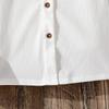 Camisas Infantis, Roupas Infantis para Exportação Atacado Splicing Renda Laço Camisas de Conjunto para Meninas, Camisas Básicas para Meninas, Trbottomy